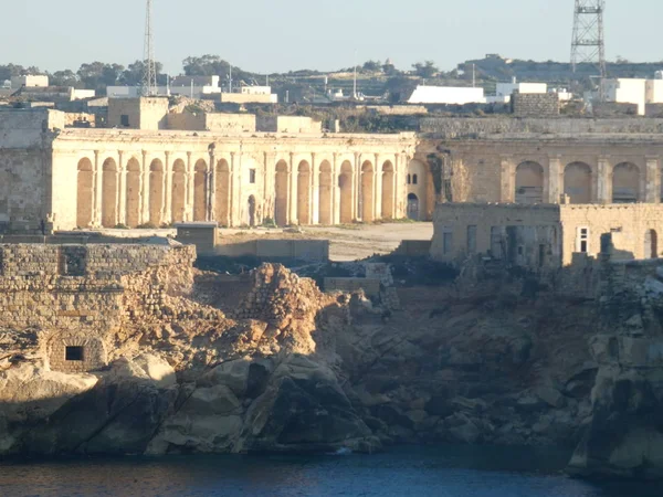 Valletta Main City Island Malta — стокове фото