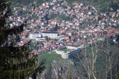 Saraybosna 'nın ana kenti Bosnie I-Hersek