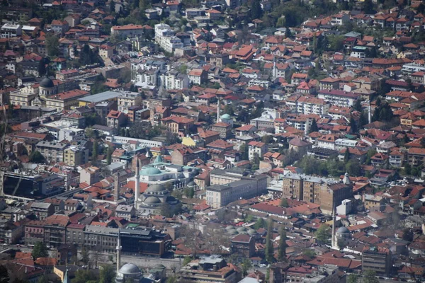 Sarajewo Główne Miasto Bosnie Hercegowina — Zdjęcie stockowe