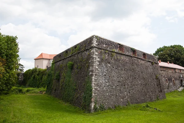 Uzhgorod Ukrajna Július 2009 Régi Ungvári Vár Ukrajnában Egy Napsütéses — Stock Fotó