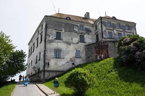 Olesko Ucrania May 2018 Vista Castillo Histórico Olesko Región Lviv —  Fotos de Stock