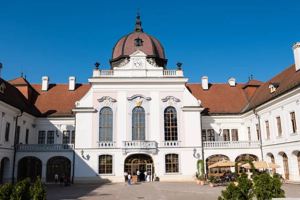 Gödöllő Maďarsko Dubna 2018 Královský Palác Gödöllő Byla Oblíbená Letní — Stock fotografie