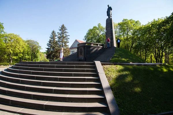 Kaniv Ukraina Maj 2010 Monument Till Taras Shevchenko Kaniv Ukraina — Stockfoto