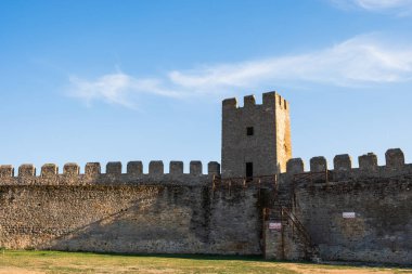 Dinyester kıyısında ki Akkerman kalesi