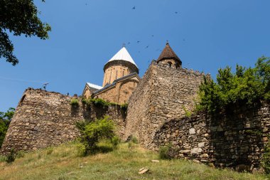 Ünlü Gürcü gezi Ananuri kale Gürcistan
