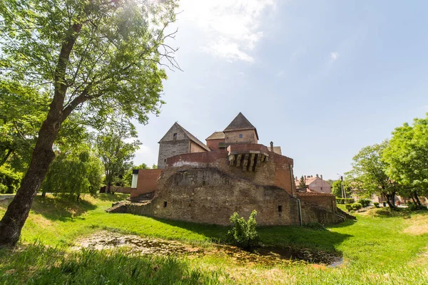 Vista al castillo medieval de Simontornya, Hungría — Foto de Stock