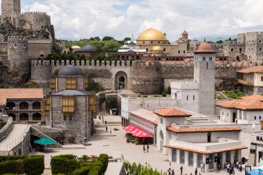 Akhaltsikhe, Gürcistan Rabati ortaçağ kale kompleksi.