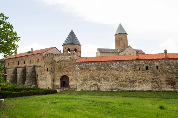 Beroemde Alaverdi klooster in Kacheti, Georgië — Stockfoto