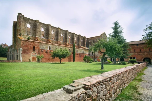 Couvent Cistercien Construit 12Ème Siècle Sud Ouest Ville Sienne Toscane — Photo