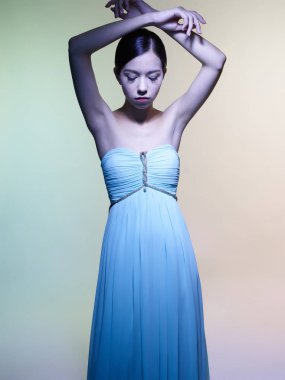 Güzel Asyalı kadın 