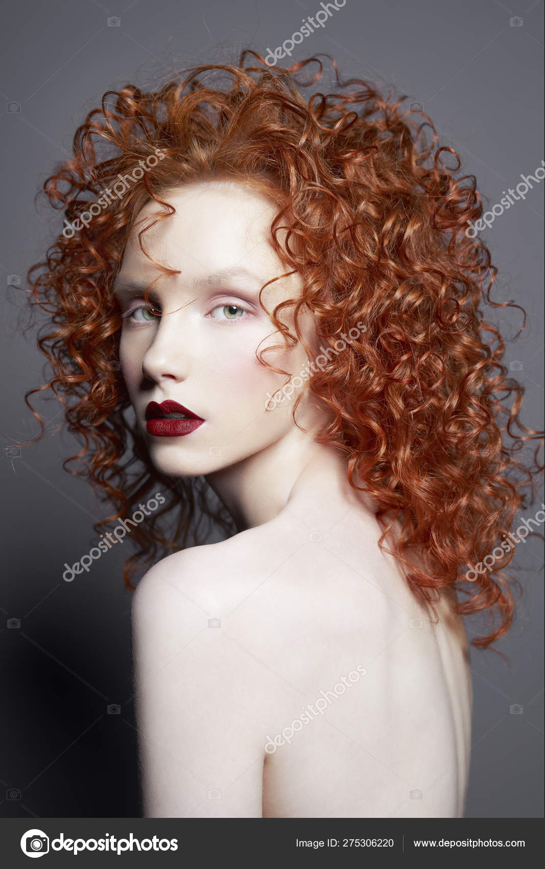Beautiful Naked Red Head Women