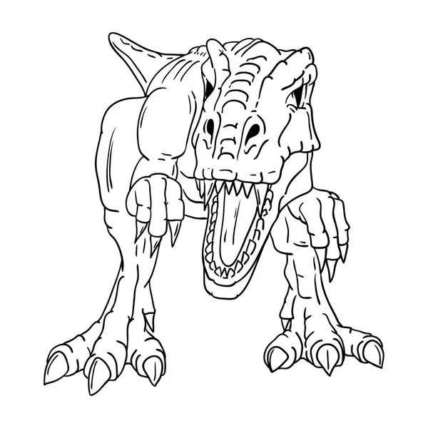 Vector - dinosaurus — Stockvector