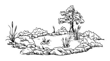 küçük Bahçe gölet