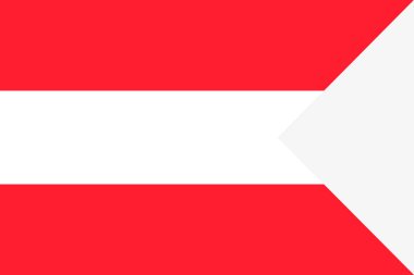 Avusturya bayrağı. Bağımsızlık günü, futbol oyun Flama, dil düğmesi simgesi simgesi.