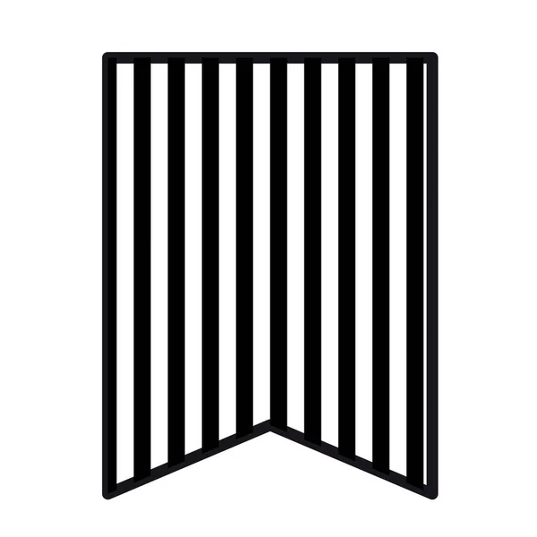 Drapeau, icône d'anniversaire. L'art linéaire. Fond blanc. icône des médias sociaux . — Image vectorielle