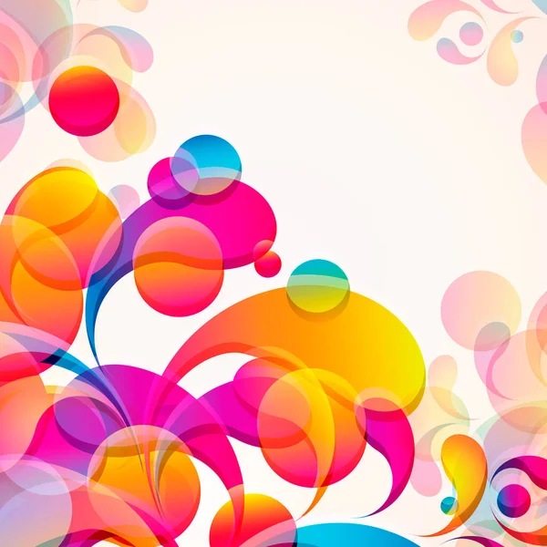 Fondo Abstracto Con Elementos Brillantes — Vector de stock