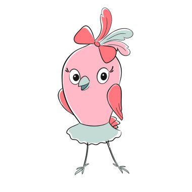 Şirin kuş serin yazdırma