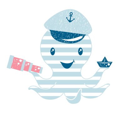 Ahtapot şirin Yazdır