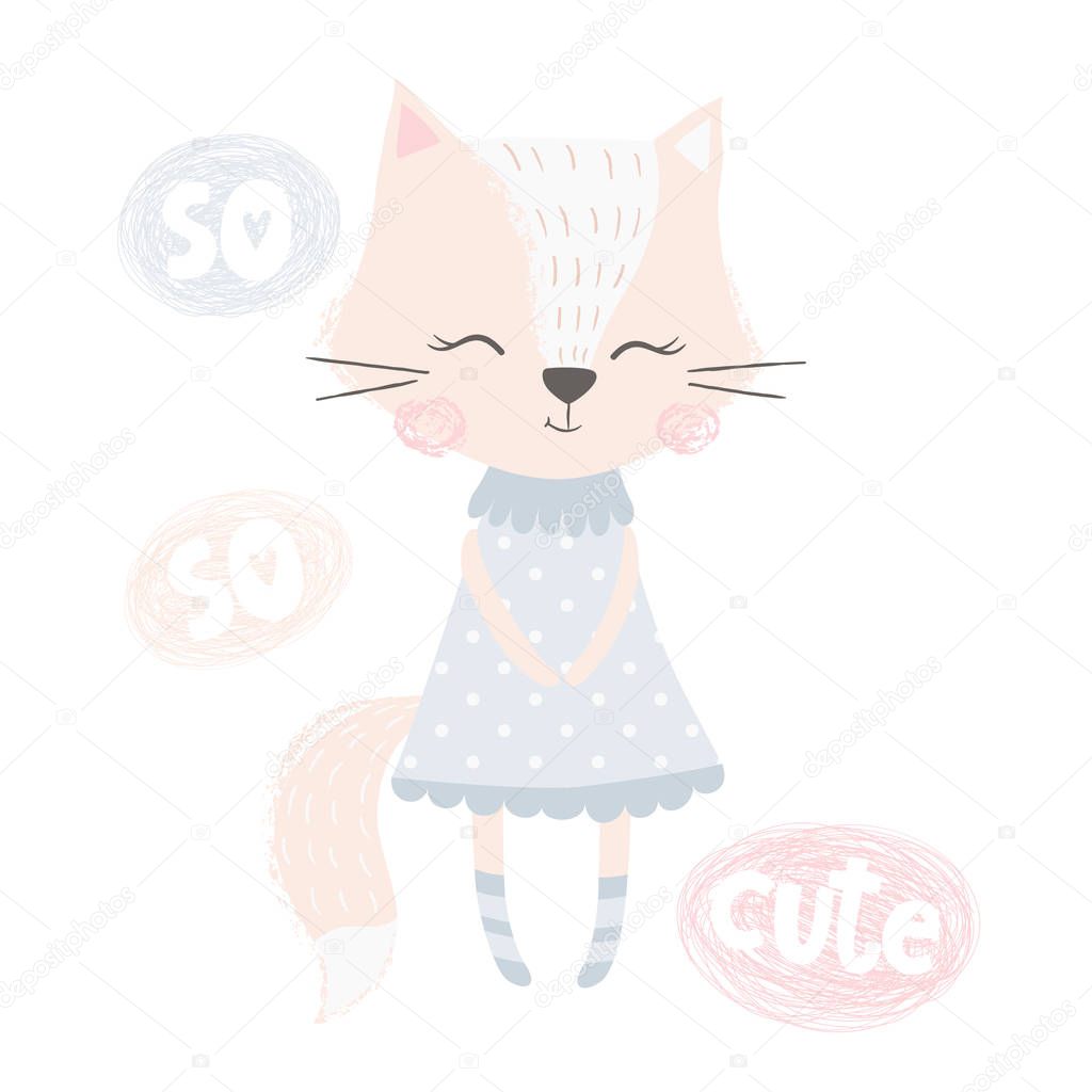 Cute fox girl
