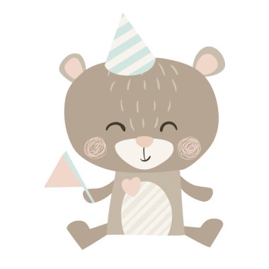 Sevimli ayı Yazdır