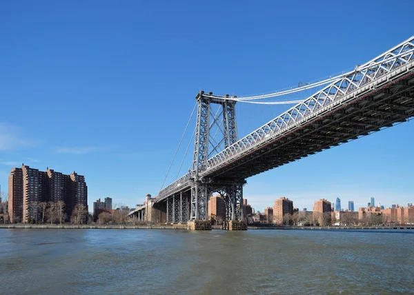 Williamsburg Bridge. — Zdjęcie stockowe