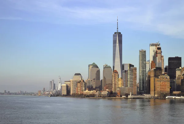 Skyline van Manhattan. — Stockfoto