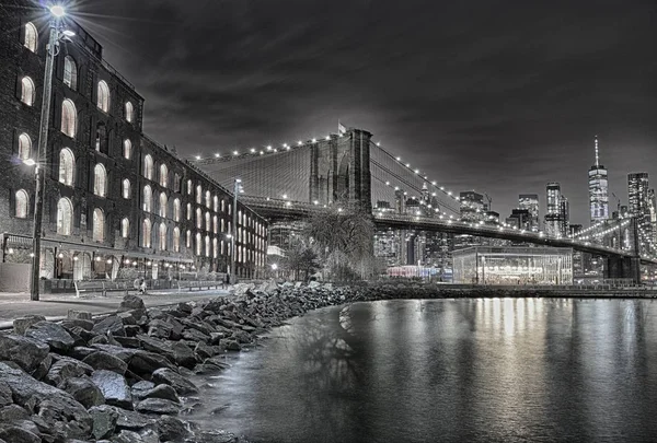 Ponte de Brooklyn. — Fotografia de Stock