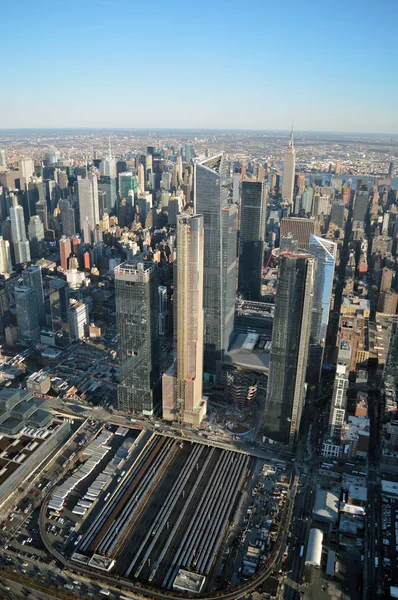 Aerial view of Manhattan. — Stock Photo, Image