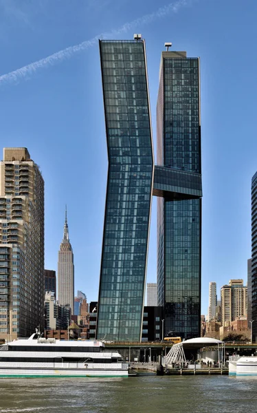 Buildings of Manhattan. — Stock Photo, Image