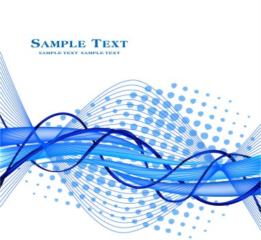 soyut mavi arkaplan vektörü