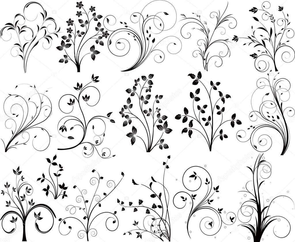 Abstract vector pattern design illustration