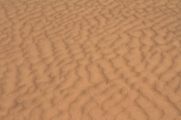 Sand Vågor Bakgrund Detalj Vacker Sanddyn Bildas Vinden — Stockfoto