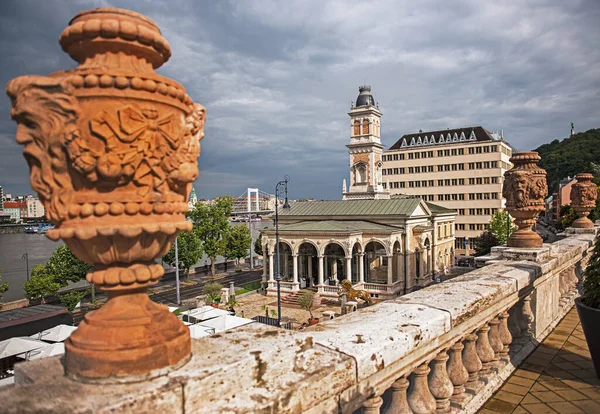 Budapest Hongrie Juin 2020 Varkert Bazaar Par Une Journée Ensoleillée — Photo