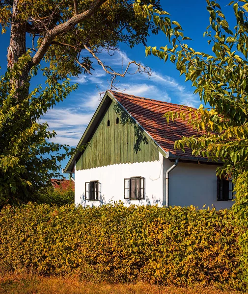 Νίκαια Αγροτικό Σπίτι Στην Ουγγαρία Φθινόπωρο — Φωτογραφία Αρχείου