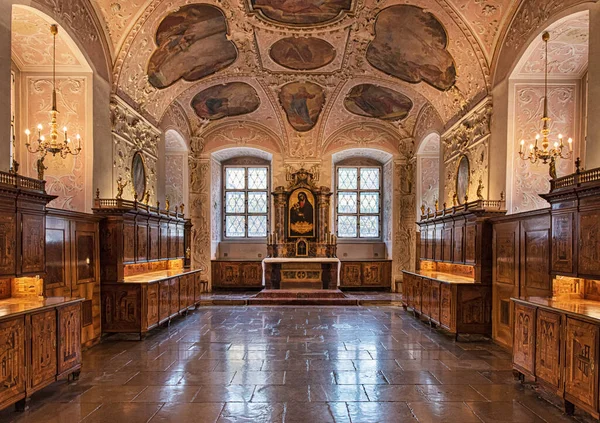 Heiligenkreuz Austria February 2020 Vestry Cistercian Monastery Heiligenkreuz Abbey Heiligenkreuz — Stockfoto