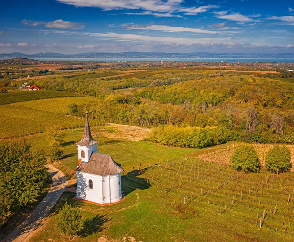 Pequena Capela Balatonlelle Hungria — Fotografia de Stock