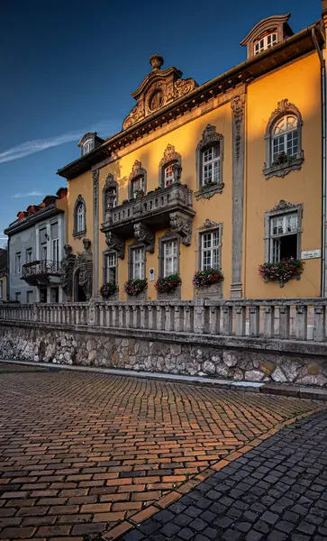 Budapest Hongarije August 2020 Historische Huizen Oude Binnenstad Van Boedapest — Stockfoto