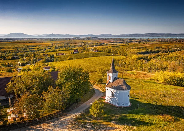 Pequena Capela Balatonlelle Hungria — Fotografia de Stock