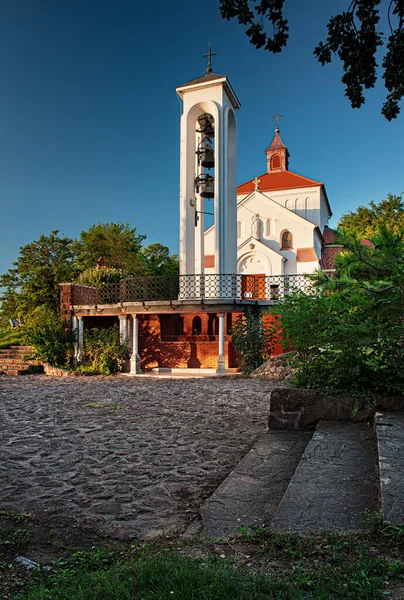 Nice Temple Hill Lake Balaton Fonyod Hungary — Stock Photo, Image