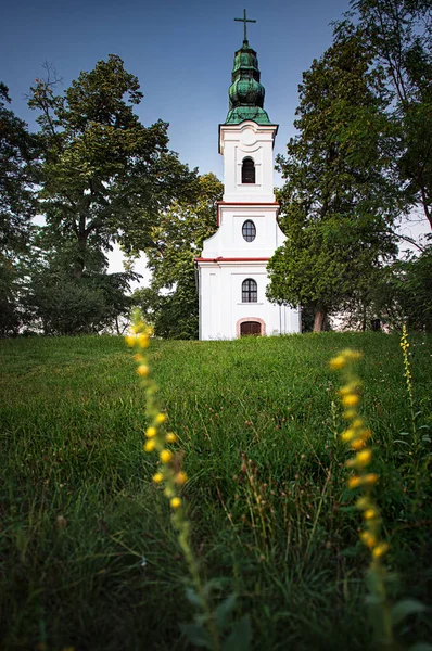 Pequeña Capilla Szantodpuszta Hungría —  Fotos de Stock