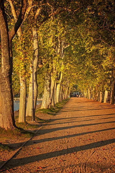 Cesta Jezeru Balaton Podzim — Stock fotografie