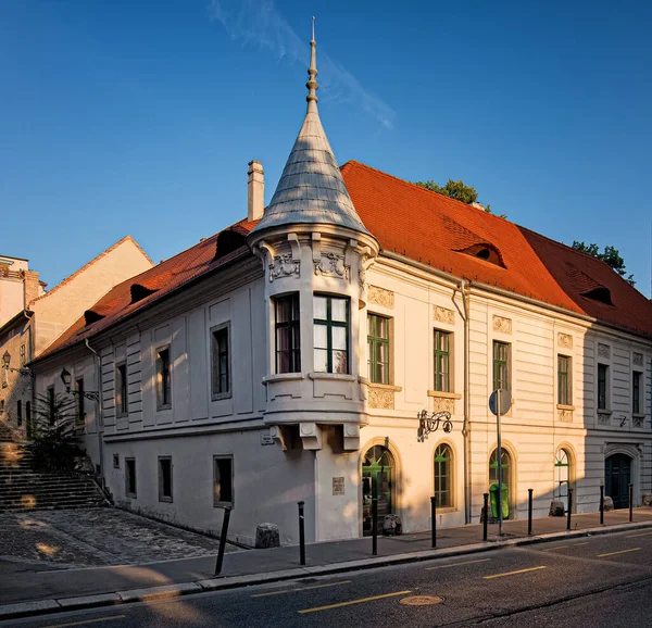 Budapest Hungary August 2020 Historic Houses Old Town Budapest Hungary — Stock Photo, Image