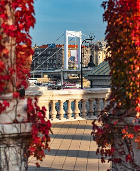 Vista Sobre Famoso Varkert Bazar Budapeste Hungria — Fotografia de Stock