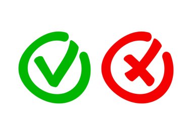 İşaretle ve X simgesi vektörünü kontrol et