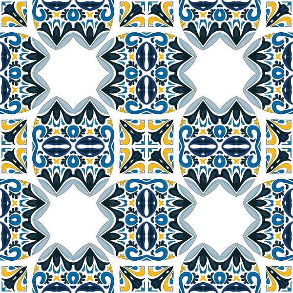 Portuguese tiles — Stock Vector