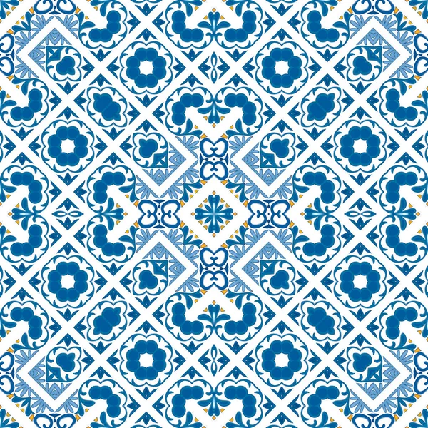 Azulejos portugueses — Vetor de Stock