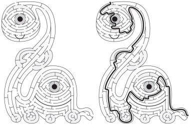 Küçük canavar labirenti
