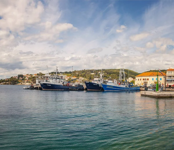 Sumartin Hırvatistan Mayıs 2018 Sumartin Brac Adası Feribot Dan Makarska — Stok fotoğraf