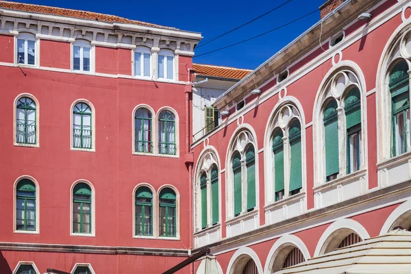 Edifícios Praça República Split Croácia — Fotografia de Stock