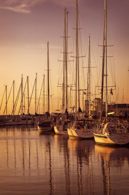 Torekov, İsveç: 2 Ağustos; 2018. yat limanında bir balıkçı köyü. 